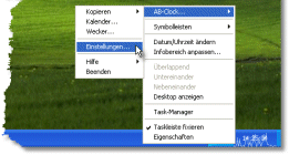 AB-Clock - Uhr. Kalender. Systemmonitor. Wecker. Mehr. - AB-Clock Menü